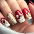 thumbnail image 1 of Pegatinas para uñas BJR Christmas Snowflake Christmas Tree, 1 of 4