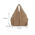 thumbnail image 4 of Huhudde Stylish Women's Draped Handbag Lightweight Nylon Underarm Bags Spacious Shoulder Slouchy Bag for Everyday Use, 4 of 20
