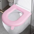 thumbnail image 4 of Cojín reutilizable para asiento de inodoro para adultos: funda antideslizante de EVA para mayor higiene, lavable y fácil de limpiar. Cojín portátil para todas las estaciones., 4 of 6
