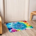 thumbnail image 6 of Tie Dye Polyester Non-Slip Machine Washable Door Mat Floor Mats Office Mat, 6 of 6