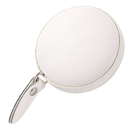 

150cm Retractable Tape Measure with Round Faux Leather for Case Pocket Size Portable Dual Sided Ruler Measurement Tool