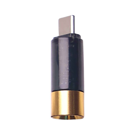 Vacemry 3Pcs USB Lighter,Transparent Mini Lighter TYPE-C Mobile Phone Lighter, Rechargeable Electric Arc Lighter for Candles, Camping, and Emergency