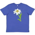 thumbnail image 3 of Inktastic Edelweiss- Flower Youth T-Shirt, 3 of 5