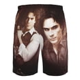 thumbnail image 6 of Ian Somerhalder Vampire Diaries Men's Beach Shorts Swim Trunks Casual Quick Dry Board Shorts Swimwear with Mesh Lined and Pockets, 6 of 8