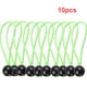 thumbnail image 4 of Ball Bungee Cords Lazos elásticos ajustables Corbatas Lazo Correa Correa Ligera Ligera Tienda de Tienda de Tienda de Accesorios Supervivencia Herramientas Verde 10 Piezas Guardurnaity OD020022-02, 4 of 6