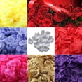 thumbnail image 2 of Huanledash 100/200Pcs Artificial Rose Flower Petal Confetti Wedding Party Stage Prop Decor, 2 of 8
