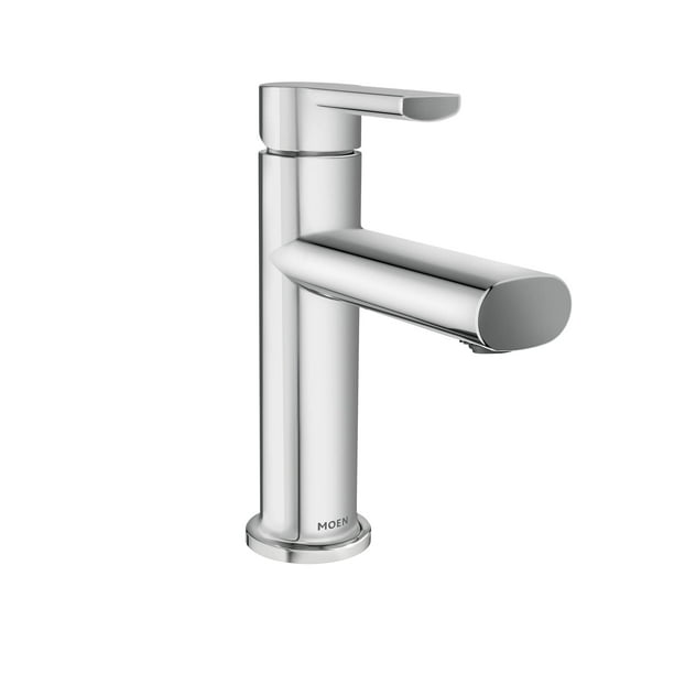 Grifo para lavabo de baño Moen Meena, cromado, monomando 84794