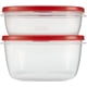 thumbnail image 1 of Recipiente de Alimentos Rubbermaid 2pz Tuper Plástico P Lunch Easy Find Lids, 1 of 2