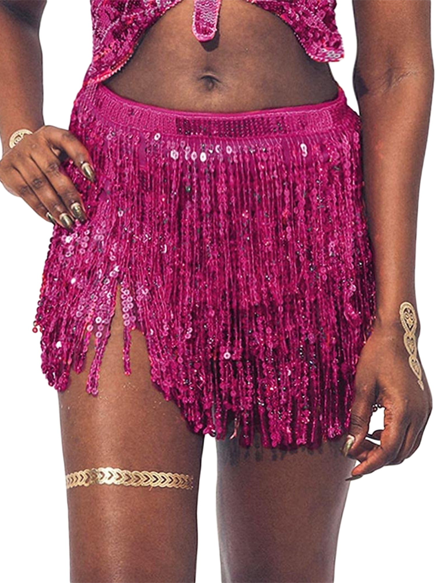 pink fringe belt, SAVE 45% 