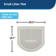 thumbnail image 6 of PetSafe Anti-Tracking Litter Mat, Durable Mesh Material, Easy to Clean, Small, 6 of 7