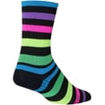 thumbnail image 2 of SockGuy SGX 6in Night Bright Performance Cycling/Running Socks (Night Bright - L/XL), 2 of 2