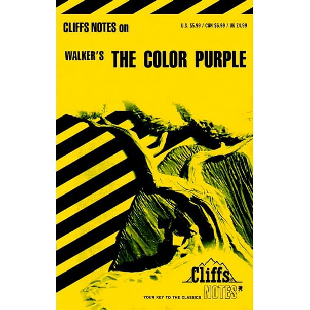 cliffsnotes-literature-guides-cliffsnotes-on-walker-s-the-color-purple-paperback-walmart