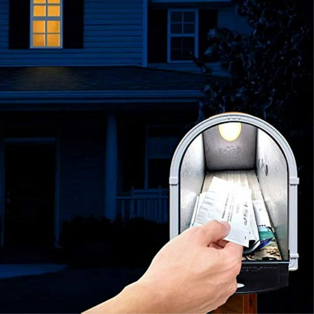 illumisafe lights motion sensitive led mailbox light illuminate the