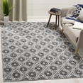 thumbnail image 2 of SAFAVIEH Montauk Gulden Geometric Area Rug, Black/Ivory, 2'3" x 3'9", 2 of 8