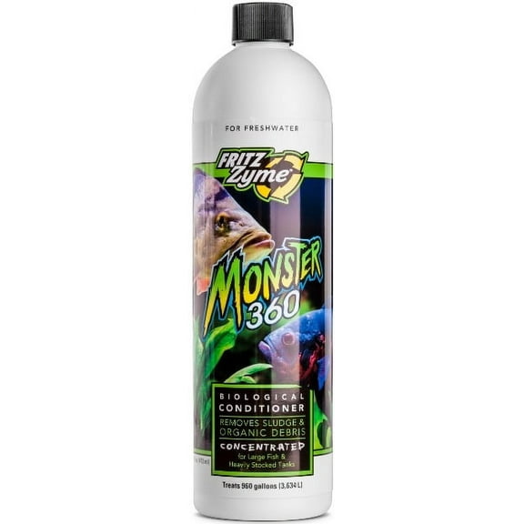 Fritz Aquatics Monster 360 Concentrated Biological Conditioner for Freshwater 16 oz