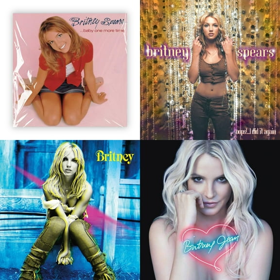 Baby One More Time & Oops!... I Did It Again & Britney & Britney Jean [LP Vinyl Bundle]