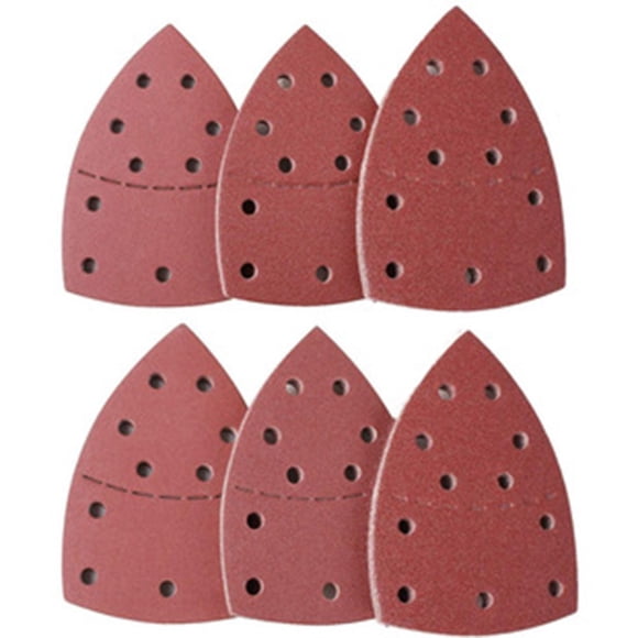 BTOER Triangular Flocking Sandpaper 140*90cm Peach-Shaped Polishing Sandpaper