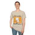 thumbnail image 4 of Funny Cat T-Shirt Living my best life, 4 of 6