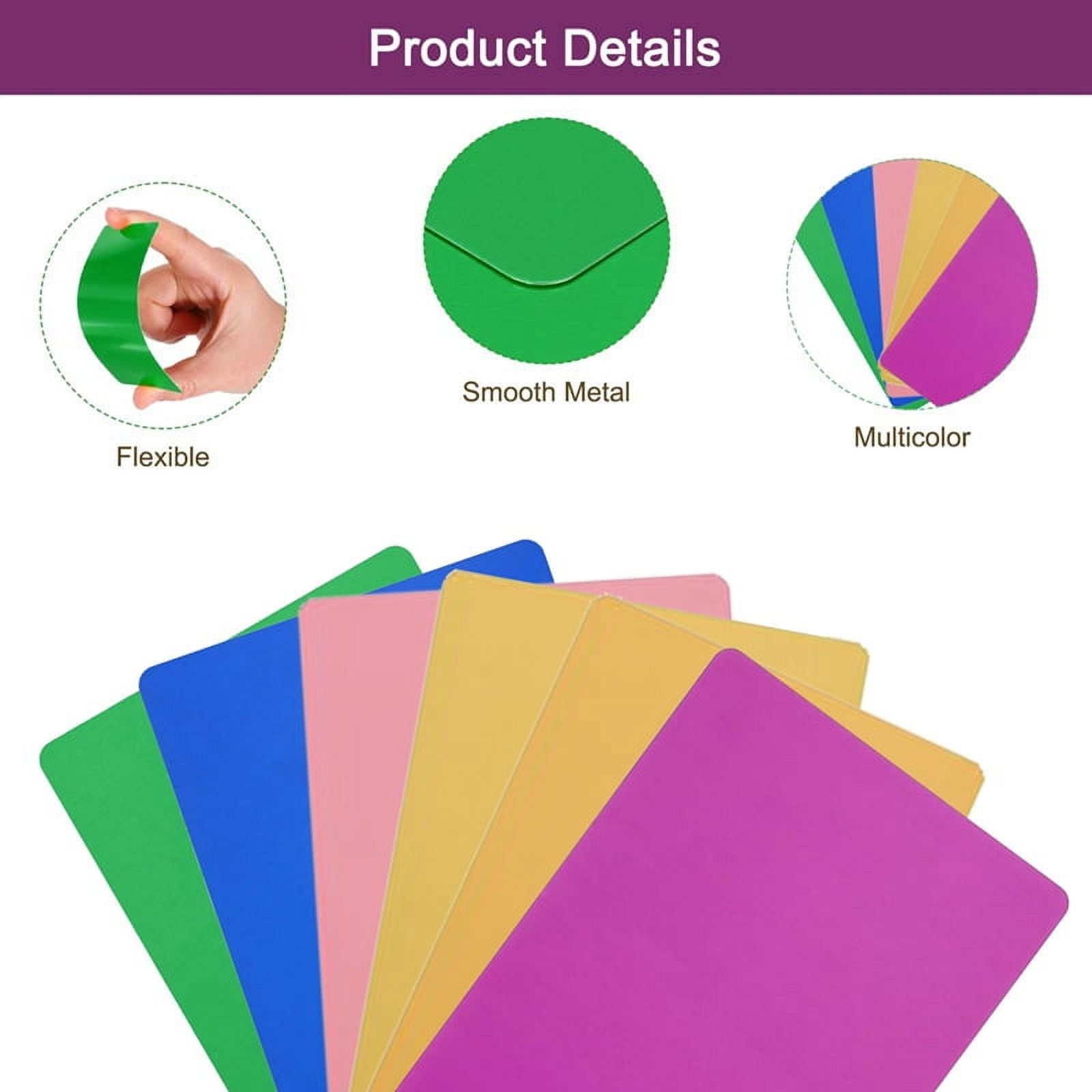 200Pcs Metal Business Card Blanks,1/64 INCH Thick 3.4x2 inch Aluminum Laser-Engraving Materials Cards Green