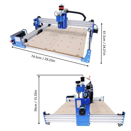 DENSET 3-Axis 4040 Wood Carving Milling CNC Router Engraver Engraving Cutting Machine
