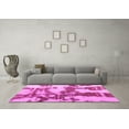thumbnail image 3 of Ahgly Company Indoor Rectangle Abstract Pink Modern Area Rugs, 6' x 9', 3 of 4