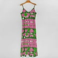 thumbnail image 5 of Pink & Green Fashions & Products Sleeveless Dress Loose Women's Dress Dresses Luxury Evening Dresses, 5 of 9