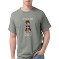 thumbnail image 1 of CafePress - Mini Schnauzer Dad T Shirt - Mens Comfort Colors® Shirt, 1 of 1