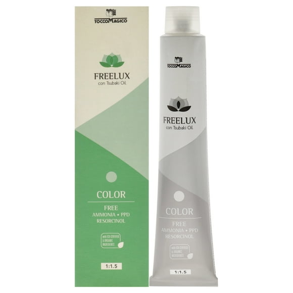 Tocco Magico Hair Color Freelux Permanet Hair Color - 10.01 Platinum Cool Blond 3.3 oz Tocco Magico Color de pelo 3.3 oz