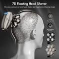 thumbnail image 2 of Head Shavers for Men, Magnetic 7D Electric Razor for Bald Men, IPX7 Waterproof Rechargeable Bald Shaver, Cordless, 2 of 8
