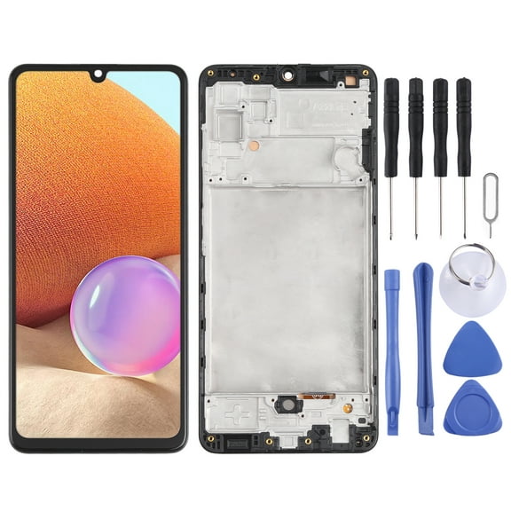 incell Material LCD Screen and Digitizer Full Assembly with Frame (Not Supporting Fingerprint for