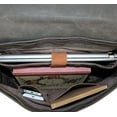 thumbnail image 7 of Vagarant Traveler 15" Vintage Cotton Wax Canvas Laptop Messenger Bag C31LW-OG, 7 of 7