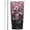 Pink black, variant on Frog Tumbler 20oz Frogs Stainless Steel Insulated Tumblers with Lid and Straw Funny Animal Travel Coffee Mug Tea Wine Cups Water Bottle Sport Gifts for Women Frog lover