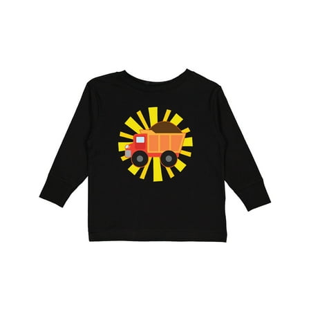 

Inktastic Truck Construction Boys Gift Toddler Boy or Toddler Girl Long Sleeve T-Shirt
