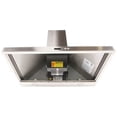 thumbnail image 6 of Cavaliere SV218B2-36 36" Wall Mounted Stainless Steel Kitchen Range Hood 900 CFM, 6 of 8