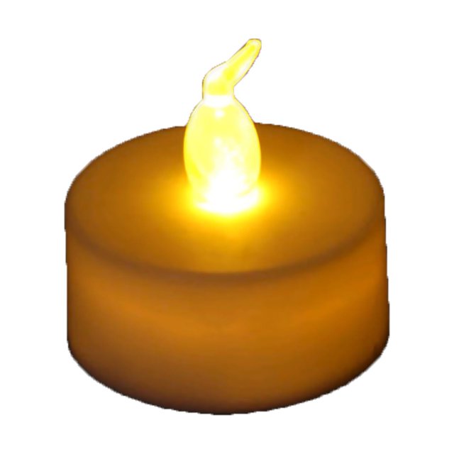 20 piezas candelita LED sin llama, luz cálida, velas eléctricas románticas, vela decorativa