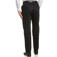 thumbnail image 2 of Haggar NEW Black Mens Size 29X30 Khakis Chinos Solid Seamed Pants, 2 of 4