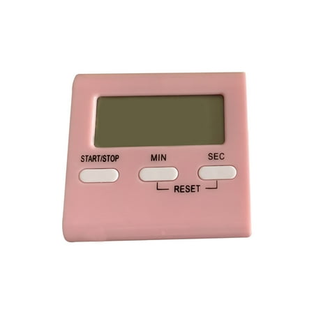

TureClos Digital Timer Kitchen Baking Cooking Countdown Timing Device LCD Display Loud Alarm Timer Pink