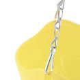 thumbnail image 4 of Unique Bargains 6pcs Yellow Plastic Hanging Flower Pot with Home Garden Decor, 4 of 6