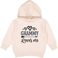 thumbnail image 2 of Inktastic My Grammy Loves Me Grandchild Toddler Hoodie, 2 of 4