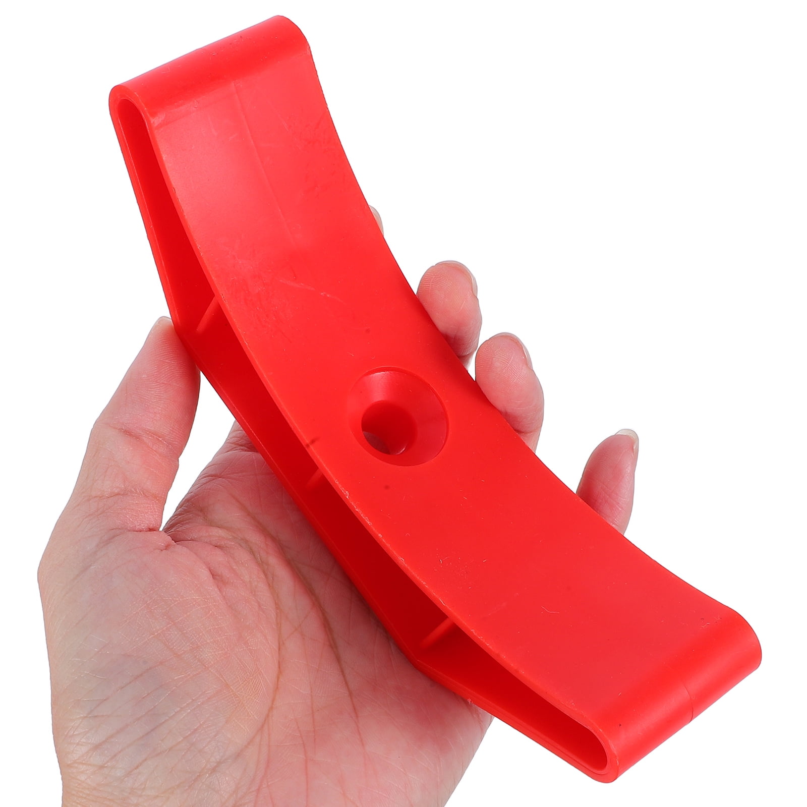 ETHZZLE 10Pcs Red Dumbbell Rack Weight Stand Lightweight Hollow Design Portable for Home Use