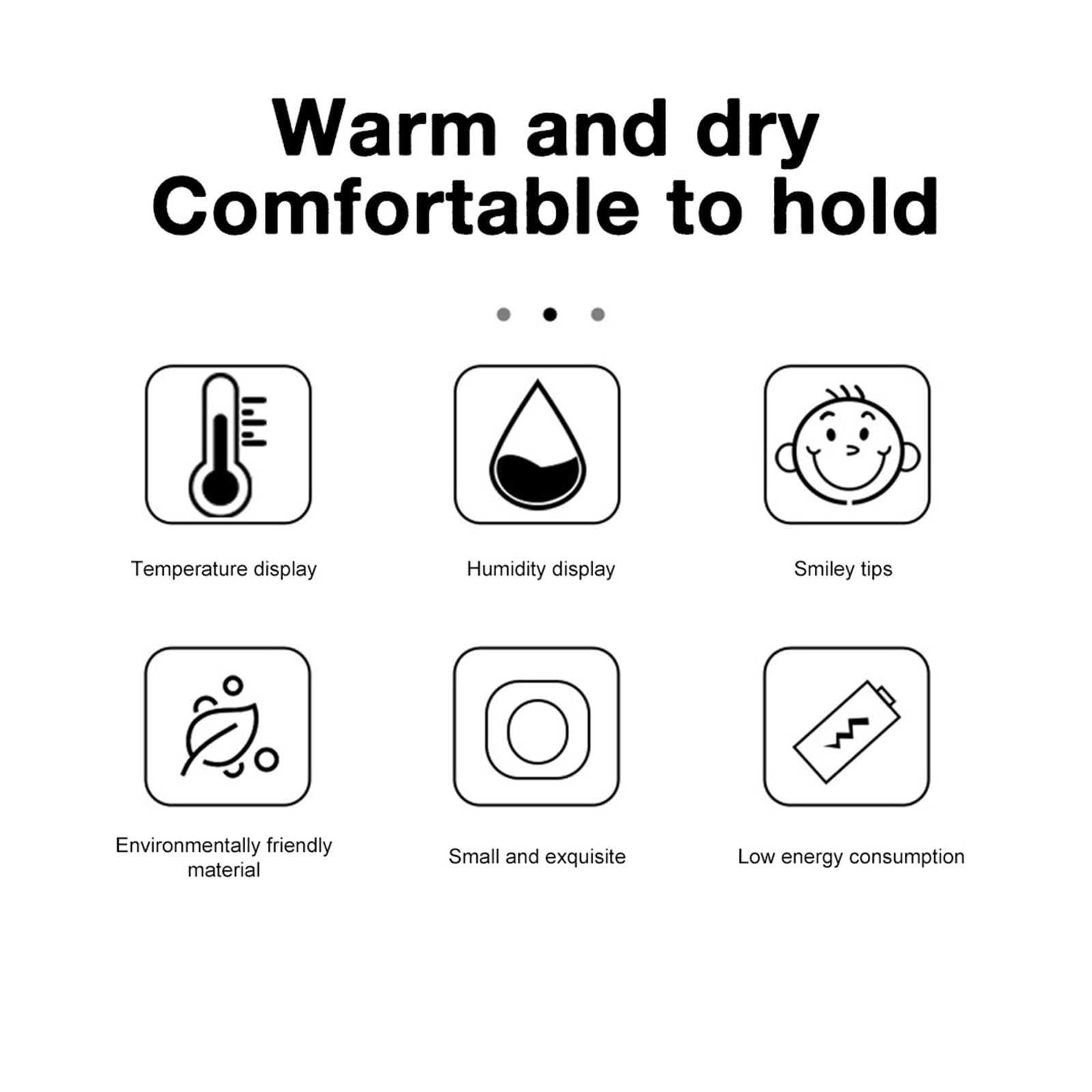 Digital Thermometer Hygrometer Electronic Temperature Humidity Meter Sensor Gauge Weather Station ,Compact & Portable