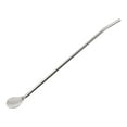 thumbnail image 2 of CRCMURE Cuillère à Paille en Acier Inoxydable 304 Cuillère à Paille Intégrée Double Usage pour Fruits Thé au Lait Boisson Manche long Cuillère Métallique, 2 of 4