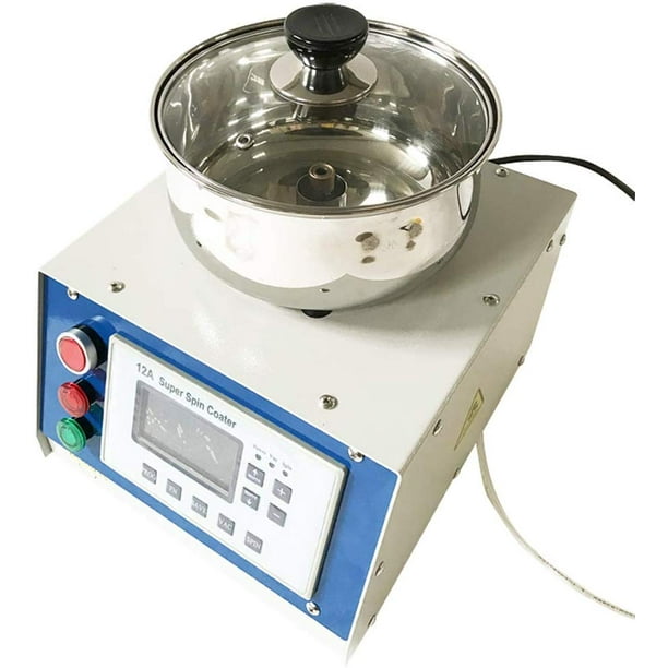 INTBUYING Laboratory 12A Spin Coater Super Compact Spin Processor Glue