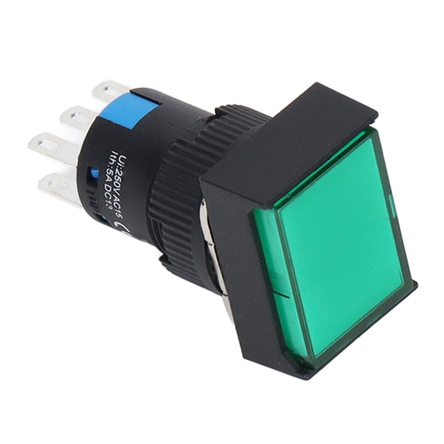 Interruptor de botón Jadeshay BEM-LA16-22-JG 25 piezas ABS