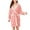 Pink, variant on Lindreshi Robes for Women with Hood Unisex Winter Women Lengthened Plush Shawl Bathrobe Long Sleeve Robe Hooded Coat Robes