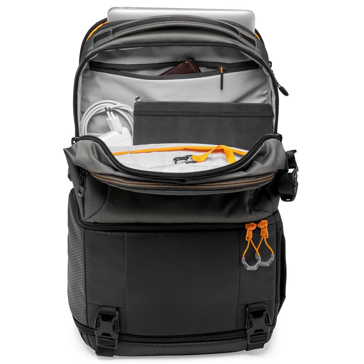 Lowepro Fastpack BP 250 AW III Travel-Ready Backpack for DSLR Camera, Gear and Laptop, Gray