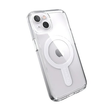 Speck Products Gemshell Glitzer IPhone 14 Plus Case, Kompatibel Mit MagSafe, Transparent/transparent Mit Platin-Glitzer