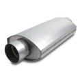 thumbnail image 1 of 776-14302 3 in. Split-Flow Race Muffler, 1 of 1