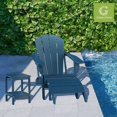 thumbnail image 2 of SONGMY Adirondack-Ottoman | Folding | HDPE Plastic | Outdoor Footrest | All Weather | Foot Rest | Foot Stool | Blue | for Adirondack Chair | for Patio Backyard Pool, 2 of 7