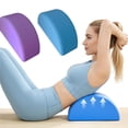 thumbnail image 2 of KRONDO D-Shaped EVA Yoga Block – Non-Slip Pilates Brick for Back Support and Stretching, 9.1x5.9x3.9 Inch, 2 of 10